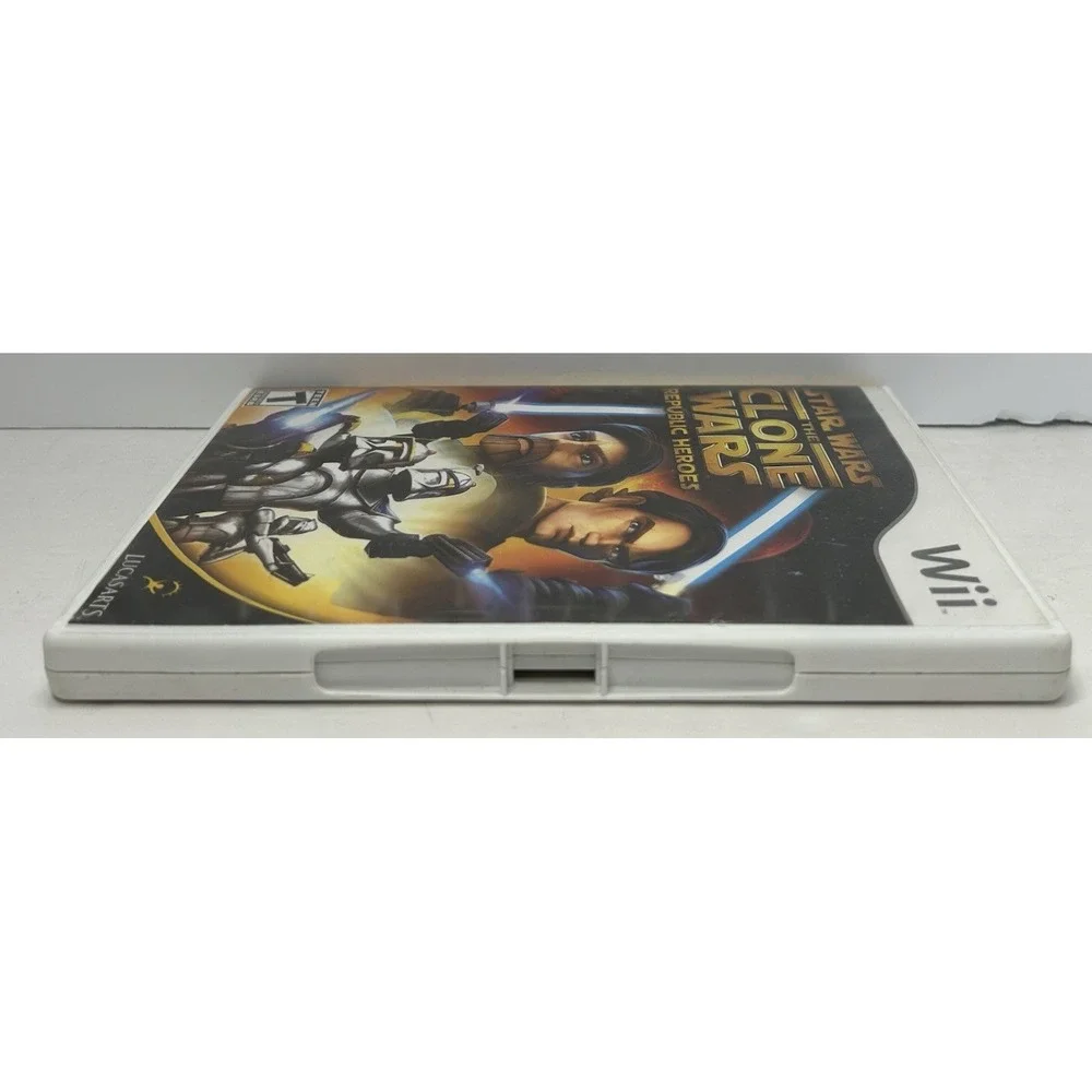 Star Wars:‎ The Clone Wars: Republic Heroes Nintendo Wii 2009 Tested No Manual
